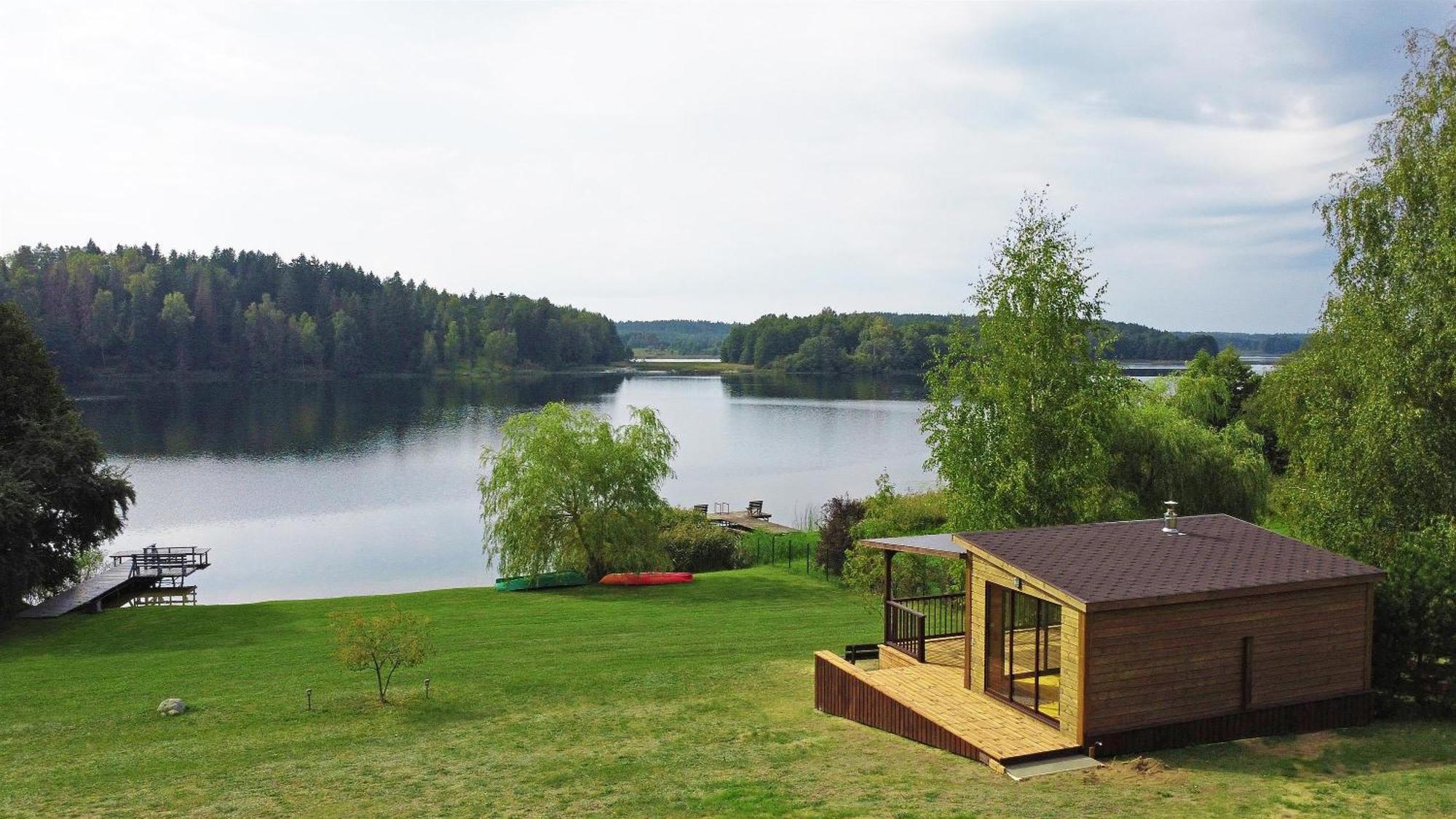 Resort By Nava Lake Aukštadvaris Exterior foto